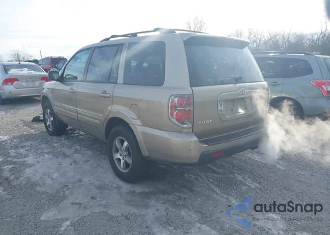 2006 Honda Pilot Ex from USA, damaged, VIN 2HKYF18426H512286
